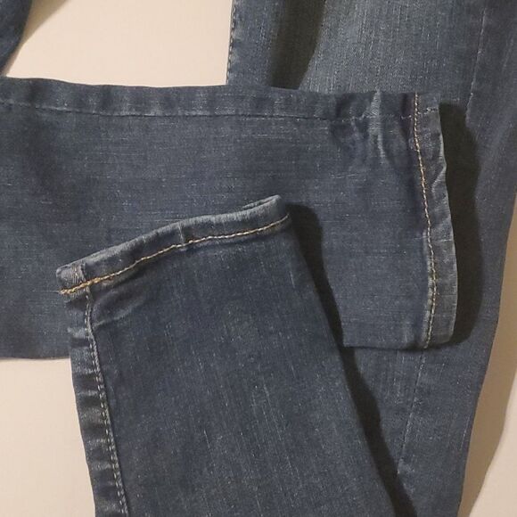 Gap jeans women's size 0 size 25R blue true skinny demin jeans size 0 / … - Picture 8 of 12